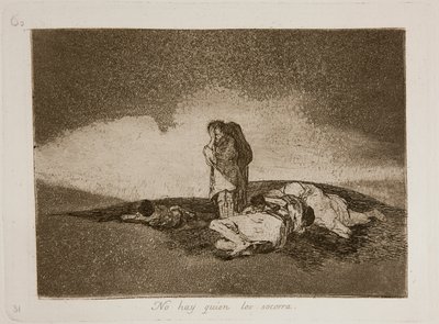 Los desastres de la guerra de Francisco de Goya